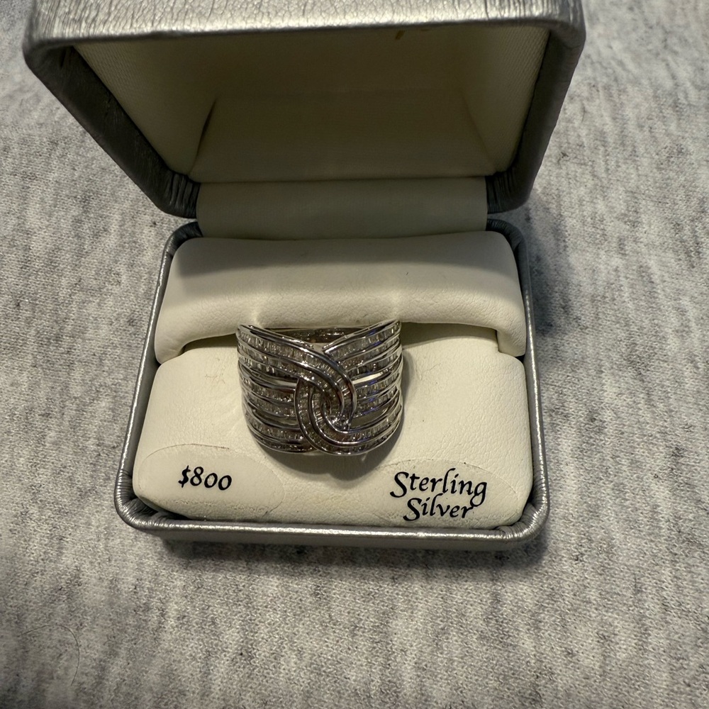 Macy's Silver Jewelry Box
